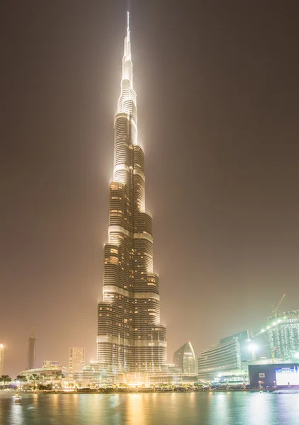 Burj Khalifa, budování — Stock fotografie