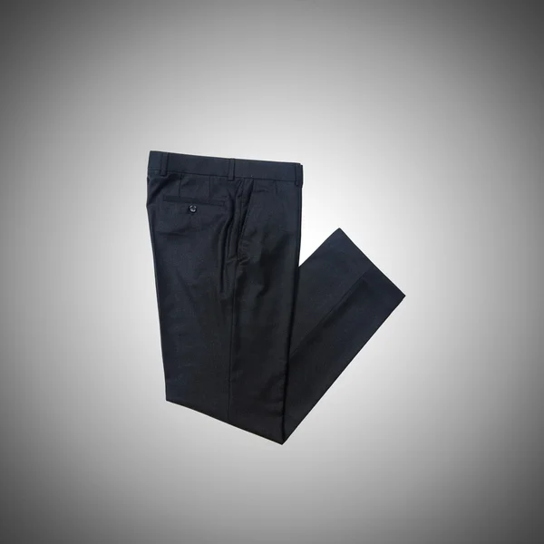 Концепция моды с брюками против градиента — стоковое фото