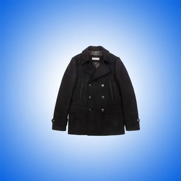 Μαύρο αρσενικό παλτό — Φωτογραφία Αρχείου