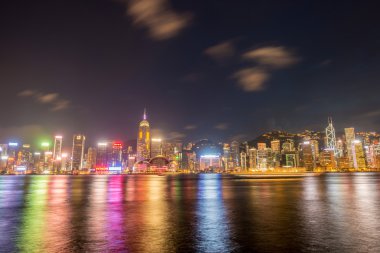Günbatımı saatleri içinde Hong Kong