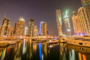 Birleşik Arap Emirlikleri Dubai Marina bölgesinde