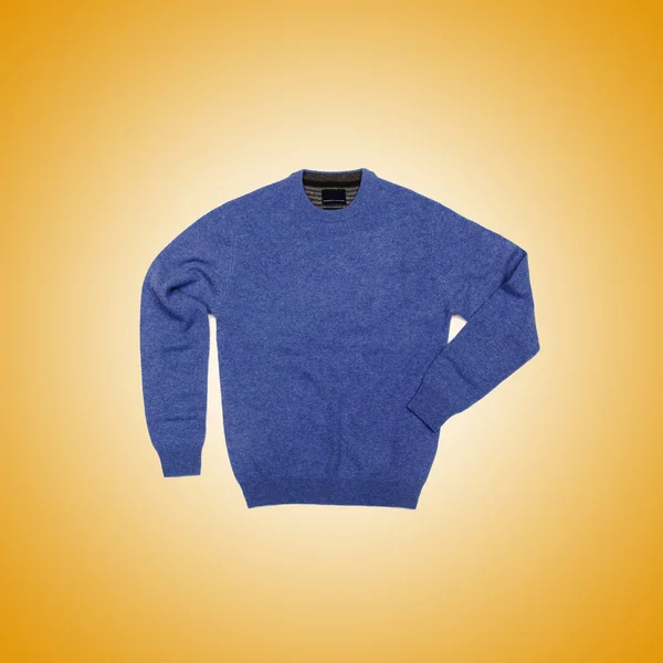 Męski sweter z gradientu — Zdjęcie stockowe