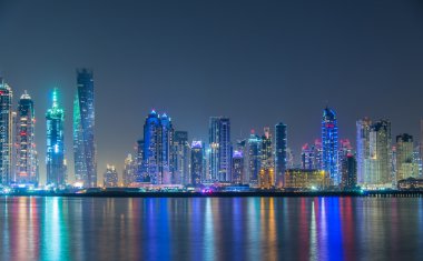Birleşik Arap Emirlikleri Dubai Marina bölgesinde