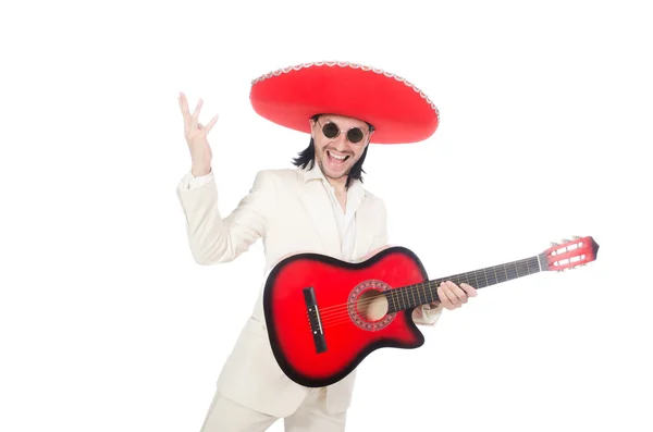 Meksykański gitarzysta — Zdjęcie stockowe