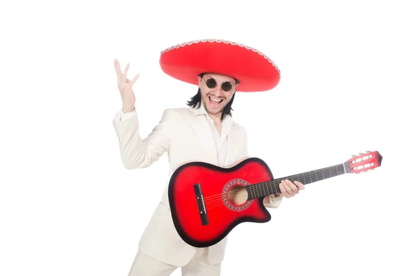 Guitarrista mexicano — Foto de Stock