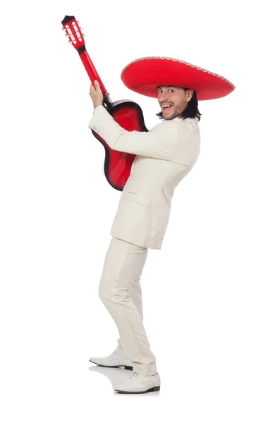 Mexican guitar player — Stock Photo, Image