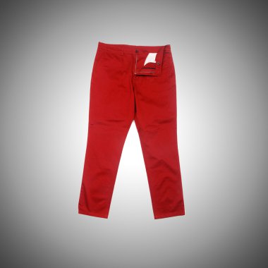 Degrade karşı pantolon moda kavramı 