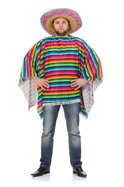 Funny mexican isolated on white — Stock Photo, Image