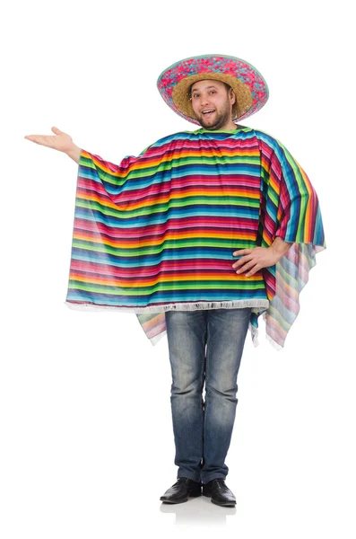 Grappig Mexicaans geïsoleerd op wit — Stockfoto