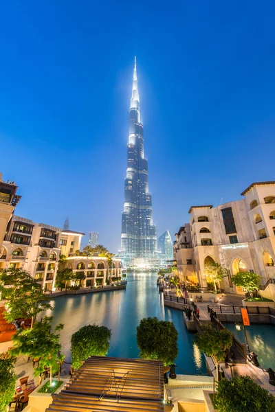 Burj Khalifa, budování — Stock fotografie