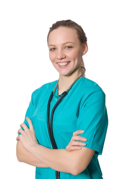 Woman Doctor isolated — Stock Photo, Image