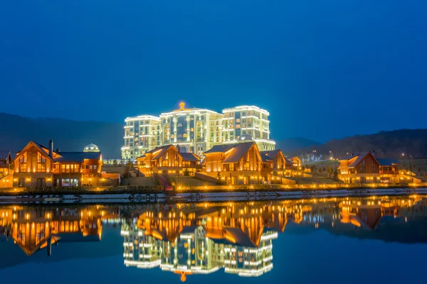 Quba - 26 maart 2015: Quba Rixos Hotel op 26 maart in Azerbaija — Stockfoto