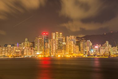 Günbatımı saatleri içinde Hong Kong