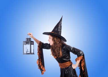 Gradyan arka planı cadı