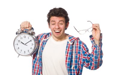 Alarmlı saati olan öğrenci beyaza izole edildi