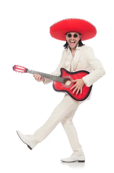 Mexican guitar player — Stock Photo, Image