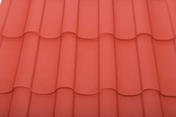 Close up of terracotta roof tiles — Stock Photo, Image