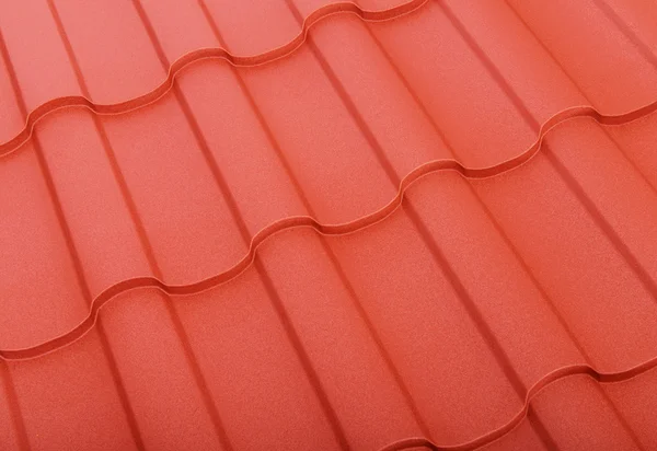 Close up of terracotta roof tiles — Stock Photo, Image