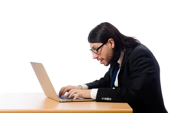 Uomo d'affari nel concetto di business — Foto Stock