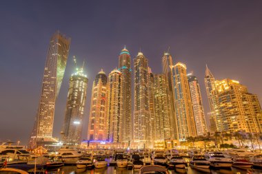 Birleşik Arap Emirlikleri Dubai Marina bölgesinde