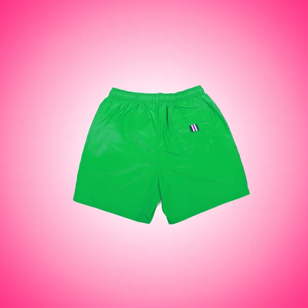 Male shorts against the gradient — Stock Photo, Image