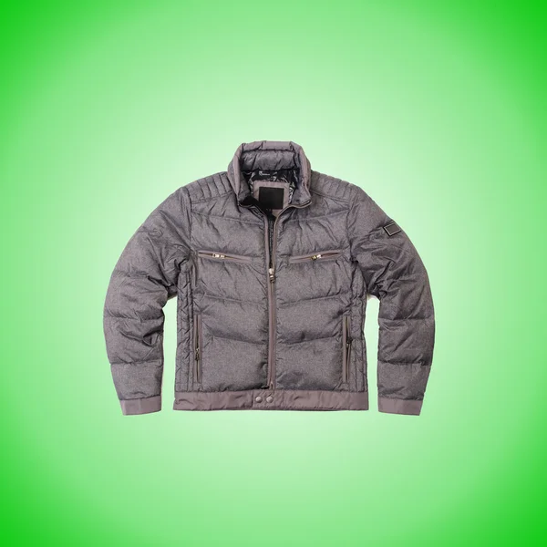 Male coat against the gradient — Stock Photo, Image