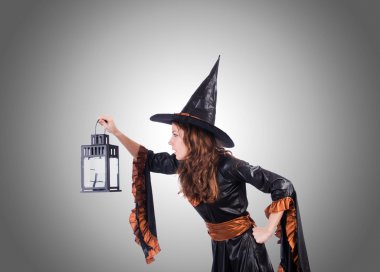 Gradyan arka planı cadı