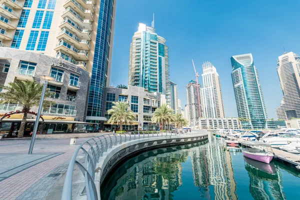 Stadtteil Dubai Marina — Stockfoto
