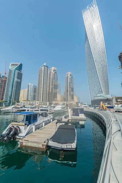 Dubai marina distrikt in uae — Stockfoto