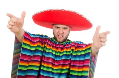 Beyaz tenli komik Meksikalılar.