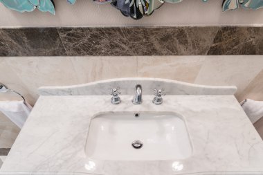 Modern şık lavabo banyo