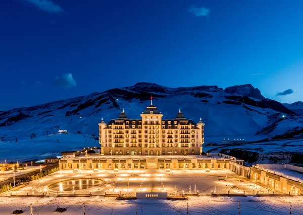 아제르바이잔에 있는 관광 호텔 — 스톡 사진