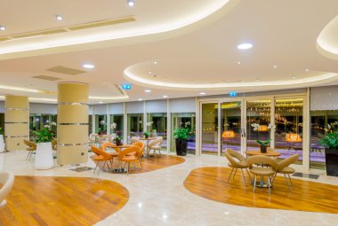 İç modern Restoran