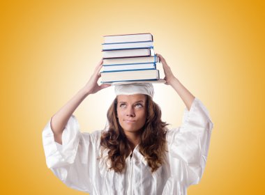 Degrade karşı kitap ile mezun 