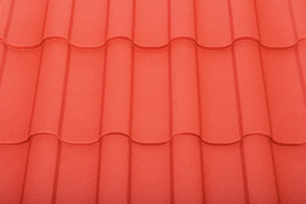 Close up of terracotta roof tiles — Stock Photo, Image