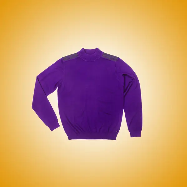Mannelijke trui tegen het verloop — Stockfoto