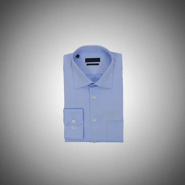 Camisa masculina azul — Foto de Stock