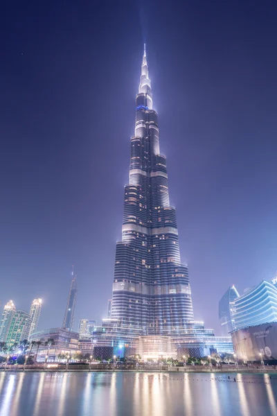 Burj Khalifa, budování — Stock fotografie