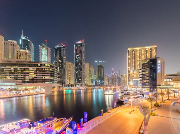 Stadtteil Dubai Marina — Stockfoto