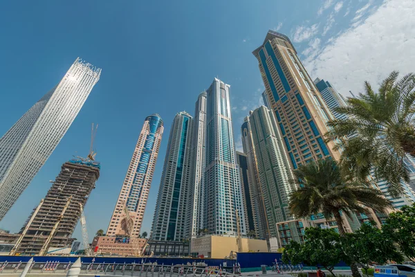 Dubai Marina district — Stock Photo, Image