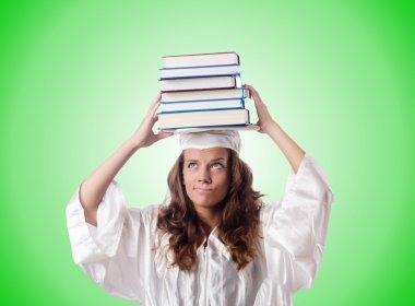 Degrade karşı kitap ile mezun 