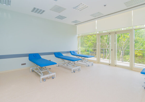 Room in the modern hospital