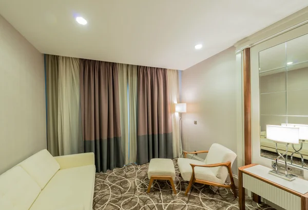 Hotel room with modern interior — Stock Photo, Image