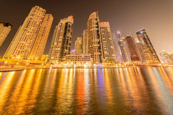 Marina district in UAE, Dubai — Stock Photo, Image