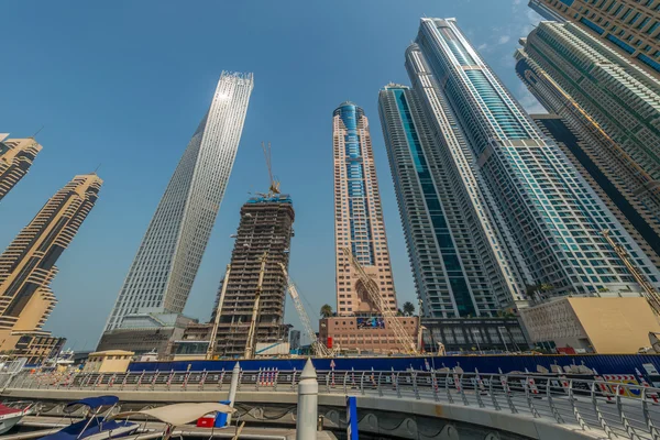 Dubai Marina district — Stock Photo, Image