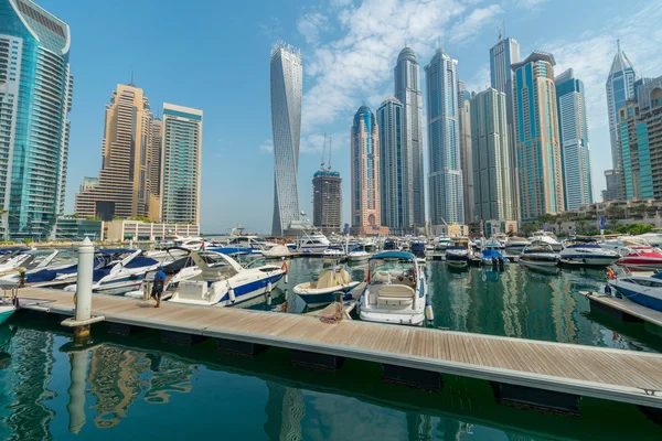 Dubai Marina district — Stock Photo, Image