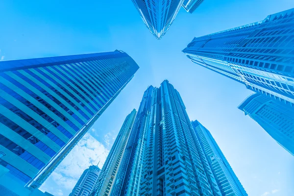 Gratte-ciel de Dubaï dans le quartier Marina — Photo