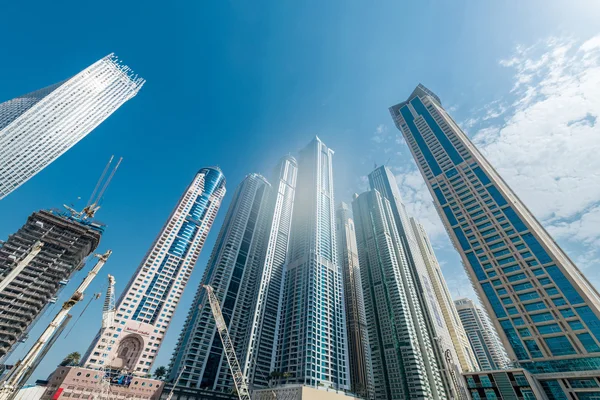 Dubai Marina district — Stock Photo, Image