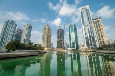 Birleşik Arap Emirlikleri Dubai Marina bölgesinde