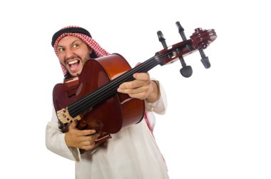 Arap adam oyun müzik aleti